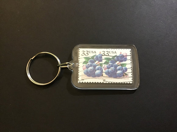 Blueberry Keychain