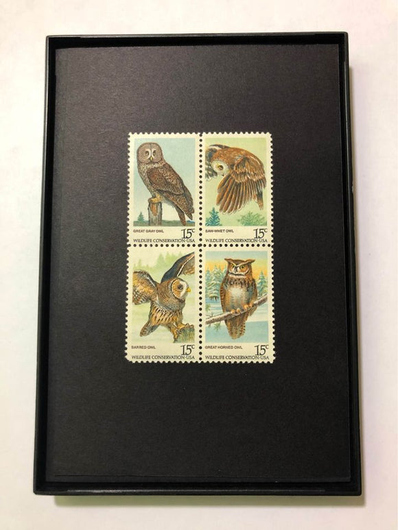 Owls 1978 Framed #1760+