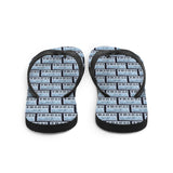 Piano Keys Flip Flops