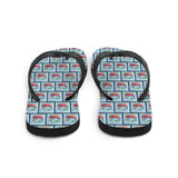 Mushroom Red Flip Flops