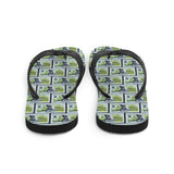 Davy Crockett Flip Flops