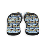 Saint Bernard Flip Flops