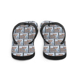Leopard Flip Flops