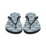 White House Stamp Flip Flops