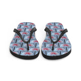 Air Mail Stamp Flip Flops