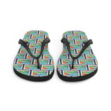 Praying Mantis Flip Flops