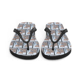 Leopard Flip Flops