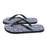 Air Mail Stamp Flip Flops