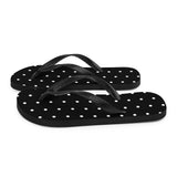 Polk Dot Classic Print Flip Flops