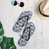 Chicken Stamp Flip Flops