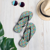 Praying Mantis Flip Flops
