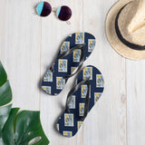 Astronaut Space 2 Flip Flops