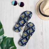 Yellow Rose 2 Flip Flops
