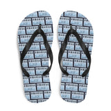 Piano Keys Flip Flops
