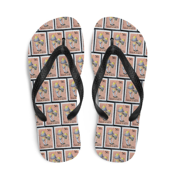 Mushroom Flip Flops