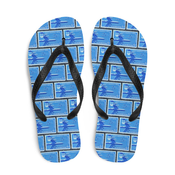 Air Force Stamp Flip Flops