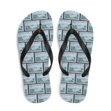 White House Stamp Flip Flops