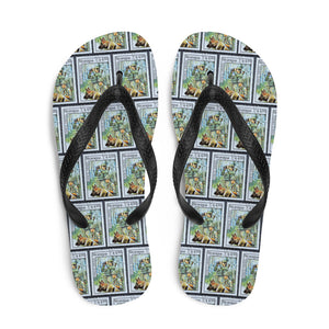 Military Dog Flip Flops