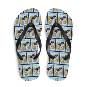 Saint Bernard Flip Flops