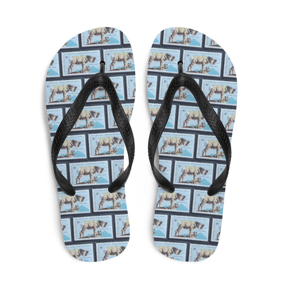 Bighorn Sheep Flip Flops