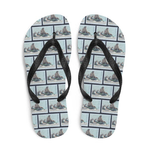 Fur Seal Flip Flops