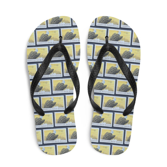 Bald Eagle Flip Flops