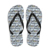 Dinosaur Flip Flops