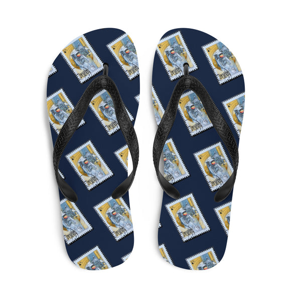 Astronaut Space 2 Flip Flops