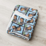 Rottweiler Stamp Blanket