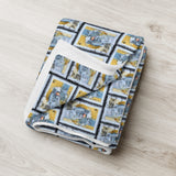 Astronaut Space Stamp Blanket