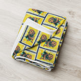Dachshund Dog Stamp Blanket