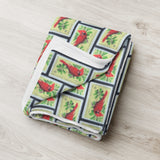 Cardinal Stamp Blanket