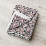 Family Portrait Stamp Blanket