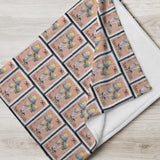 Mushroom Fungi Stamp Blanket