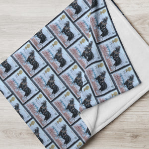 Horse Shire Stamp Blanket