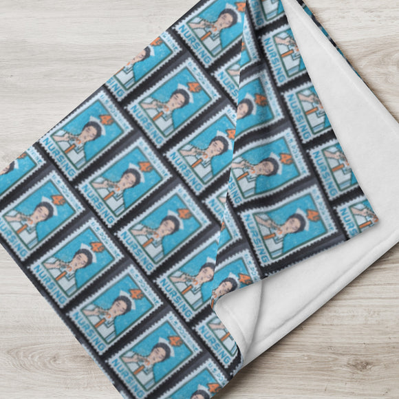 Nursing Stamp RN Blanket