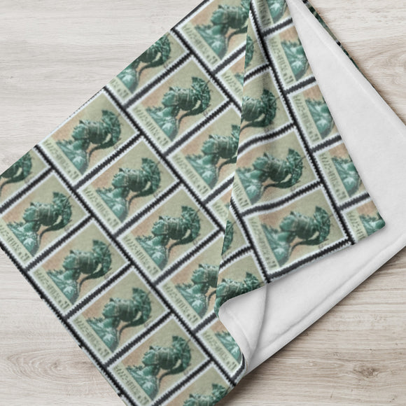 Greek Stamp Blanket