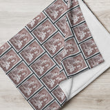 Family Portrait Stamp Blanket